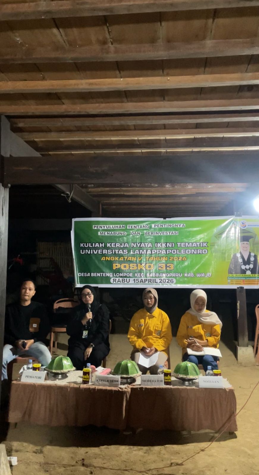 Penyuluhan Tentang Pentingnya Menabung Dan Investasi